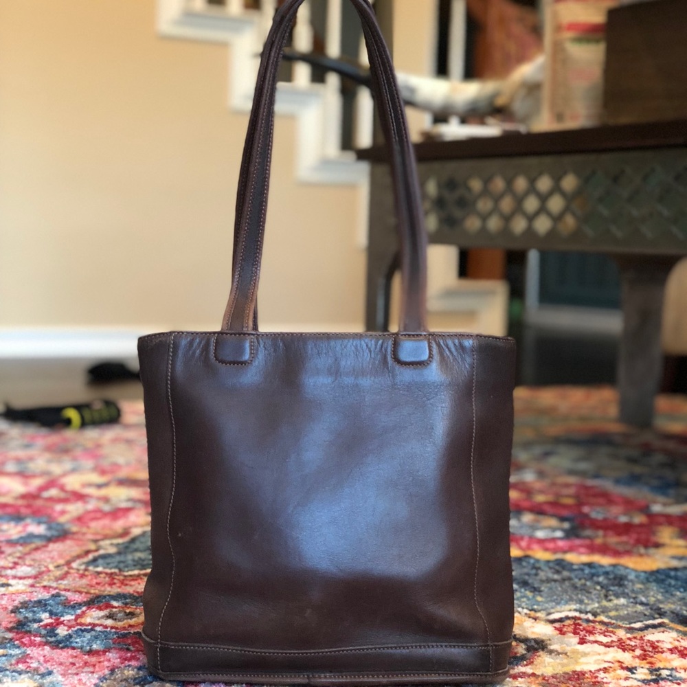 Vintage Coach Leather Tote